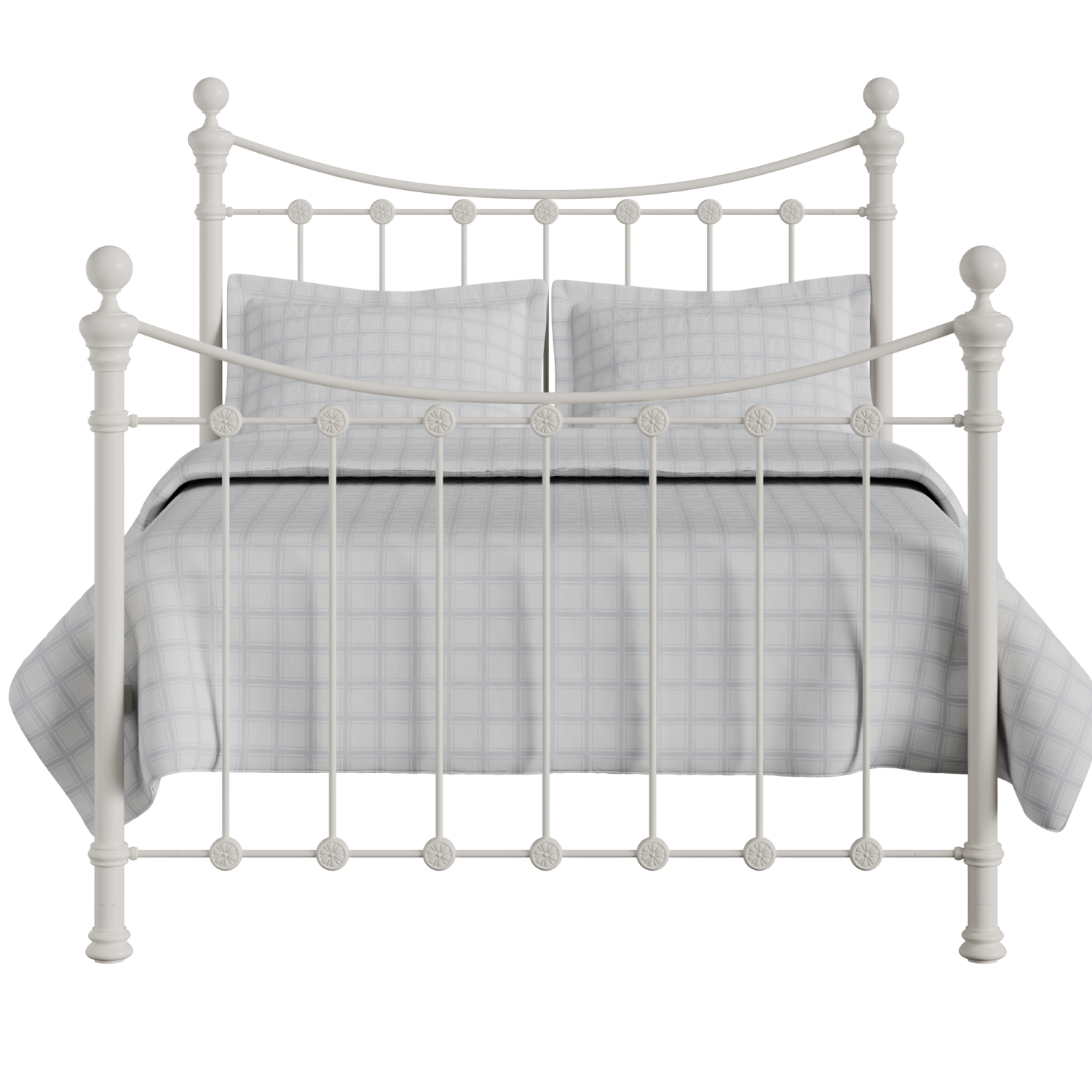 Selkirk Solo iron/metal bed in ivory