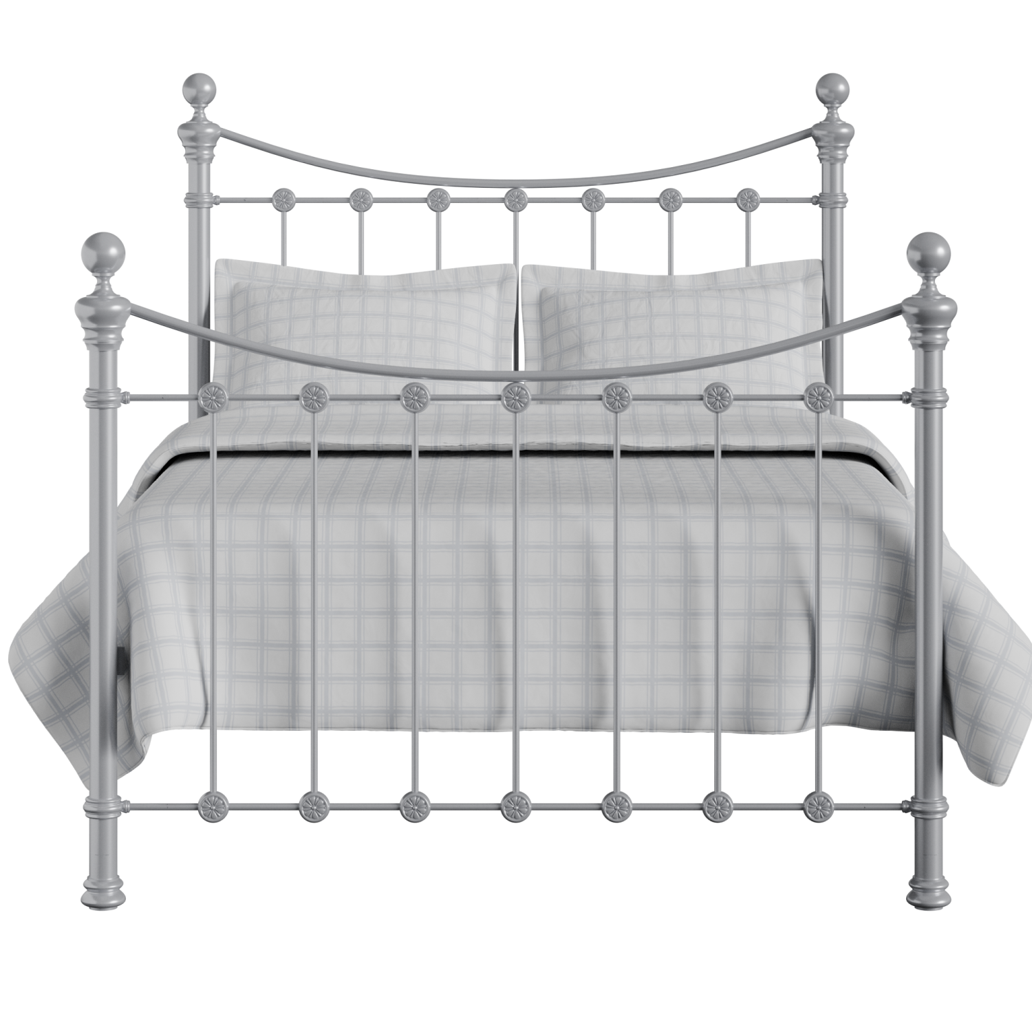 Selkirk Solo iron/metal bed in silver
