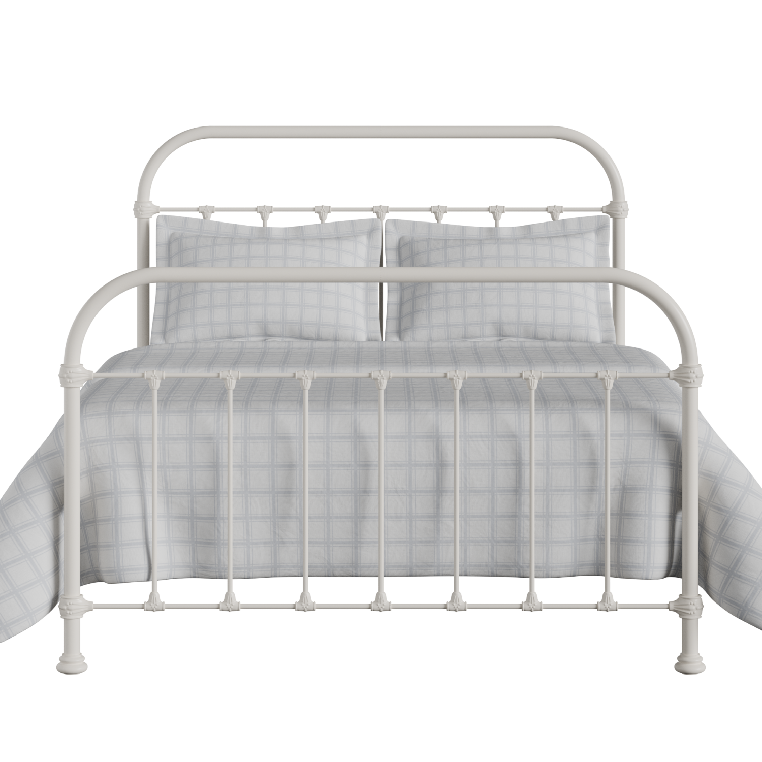 Timolin iron/metal bed in ivory