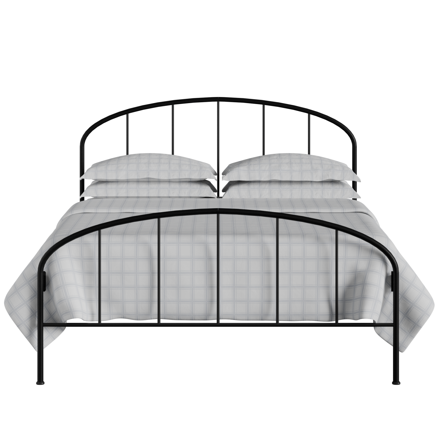 Waldo iron/metal bed in black