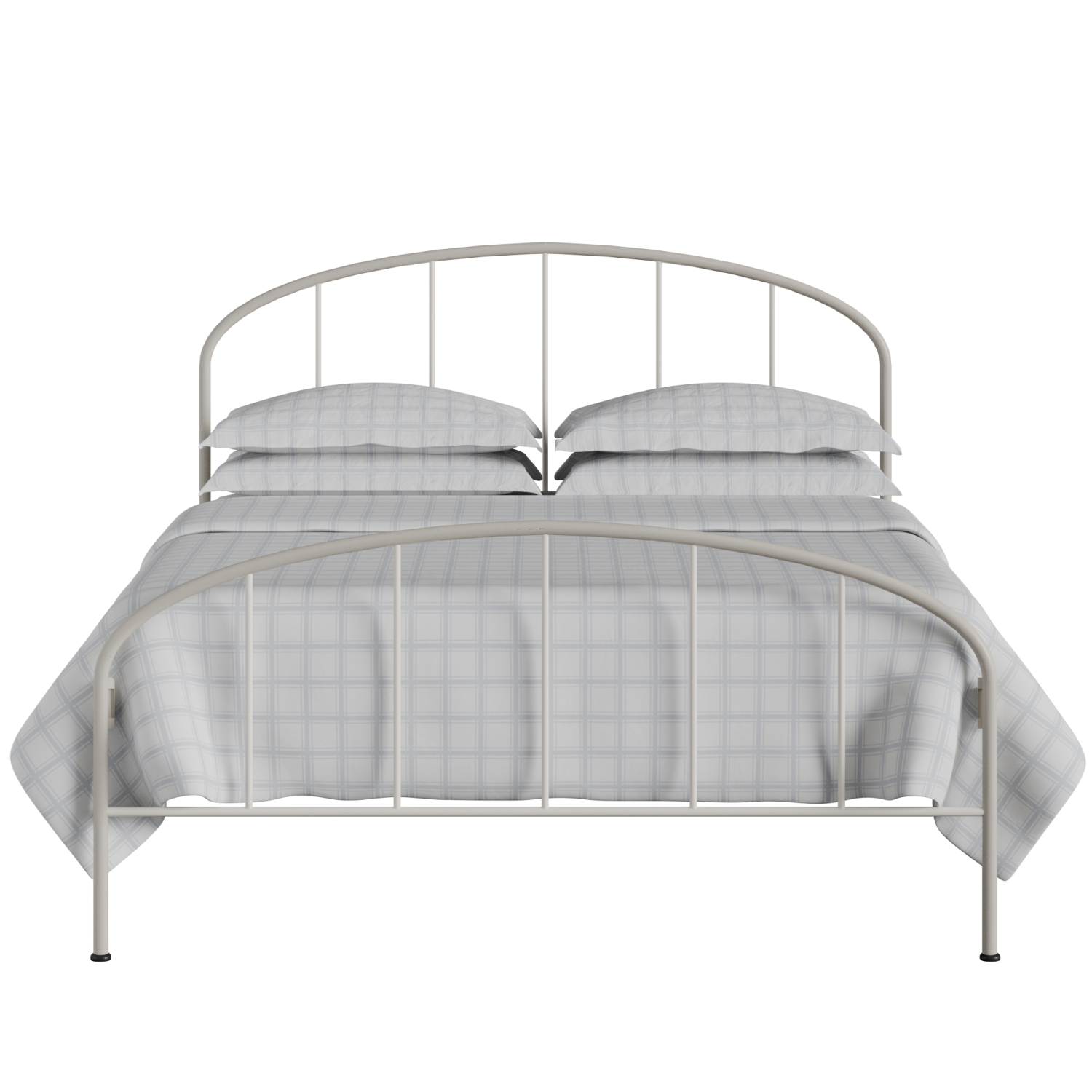 Waldo iron/metal bed in ivory