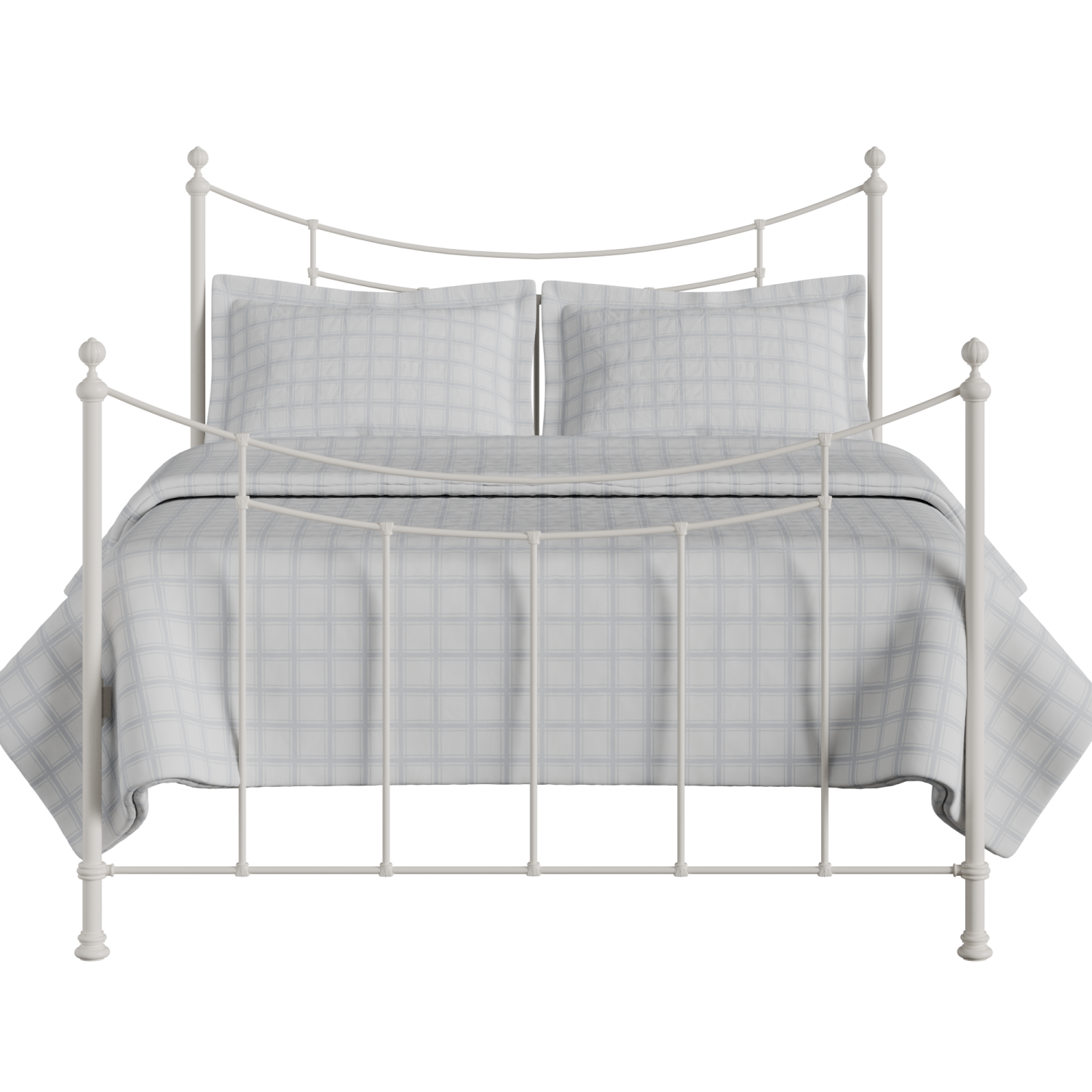 Winchester iron/metal bed in ivory