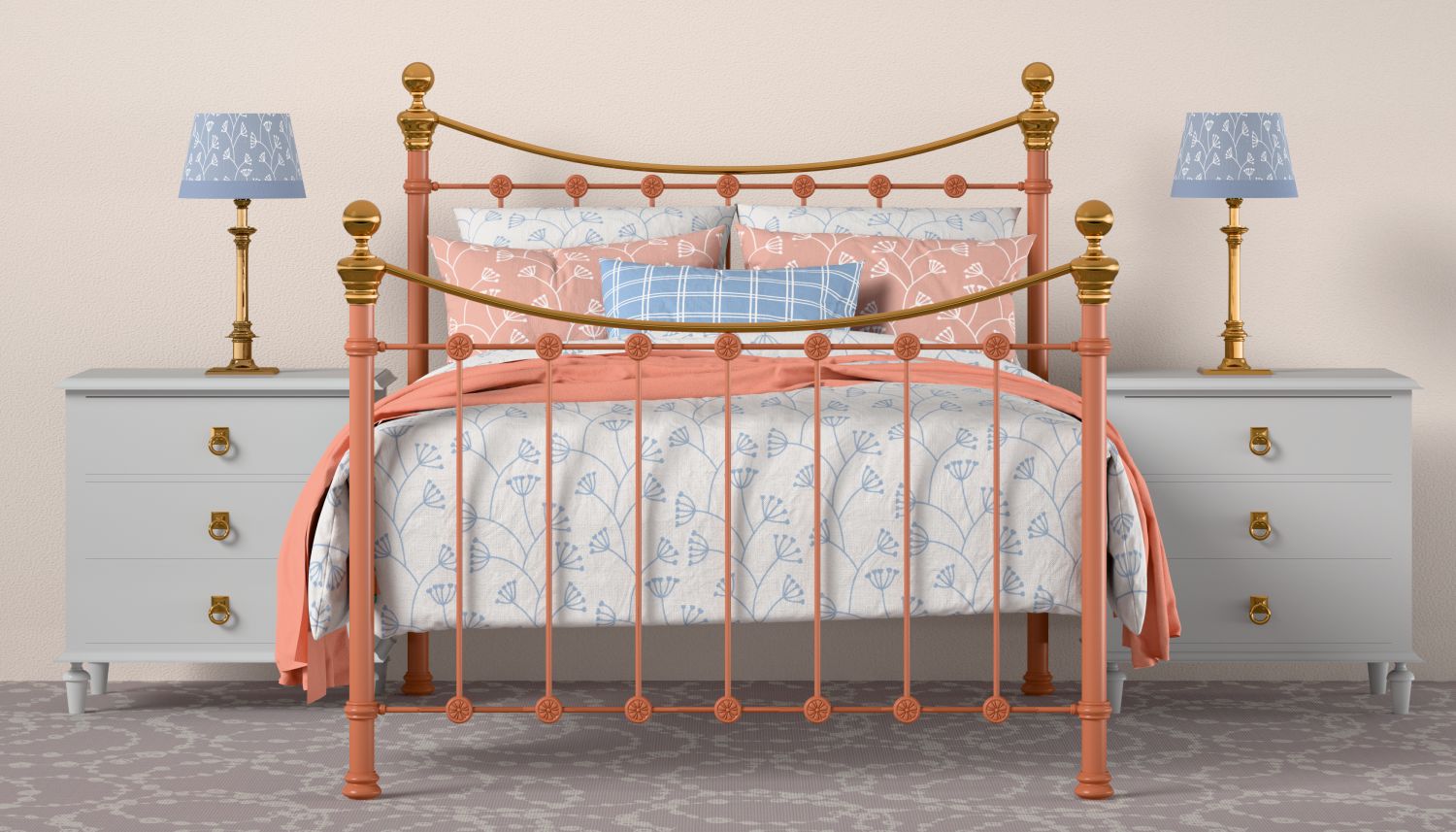 Metal beds and iron bed frames by The Original Bed Co