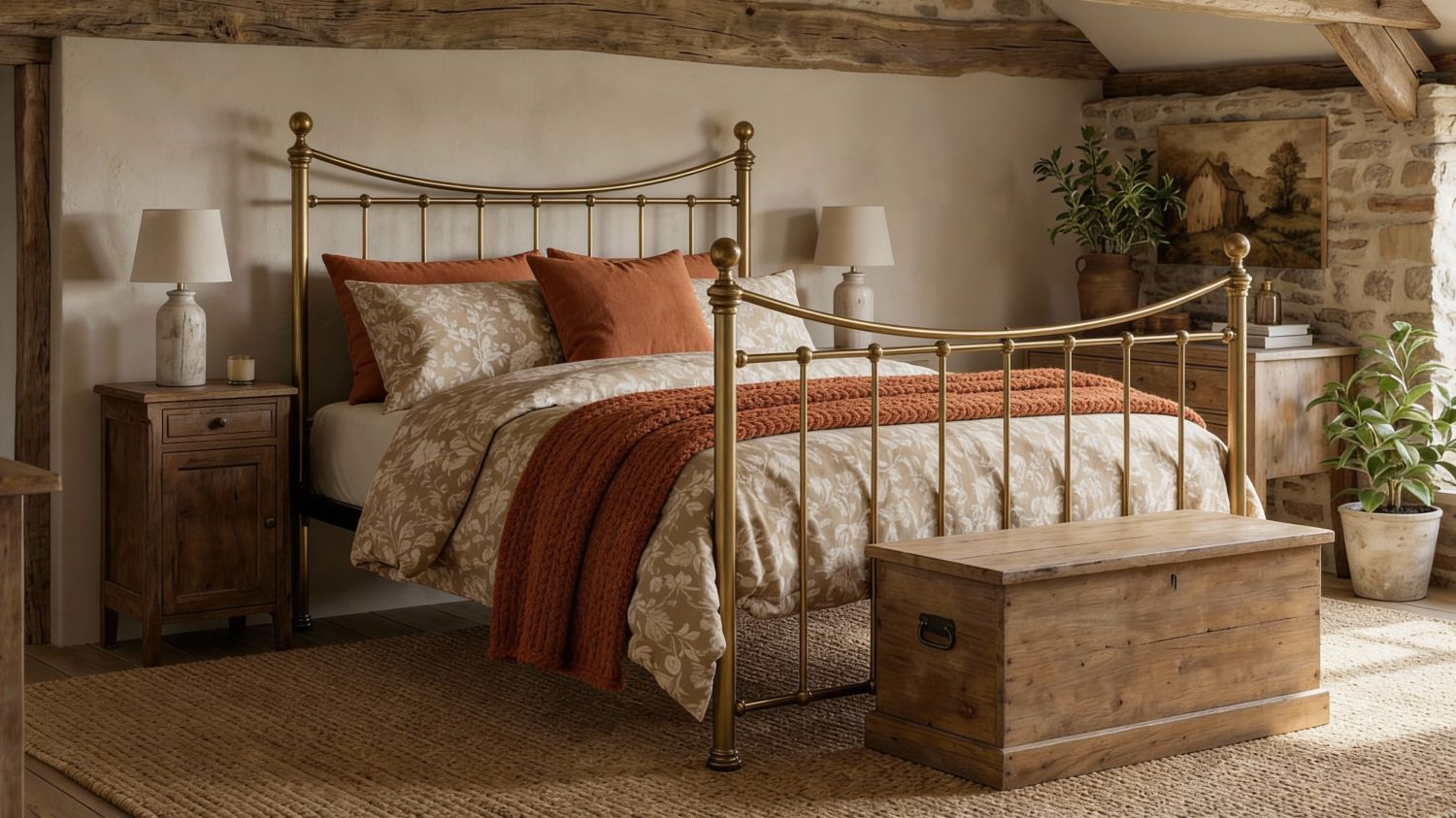 Brass beds & bed frames made from pure brass by The Original Bed Co.