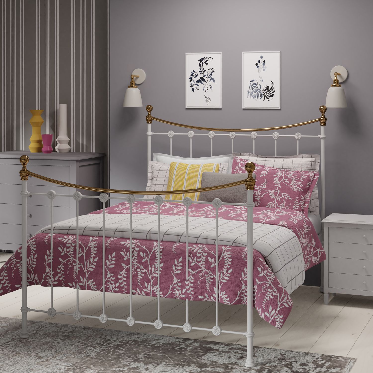 Carrick iron bed - Image 2