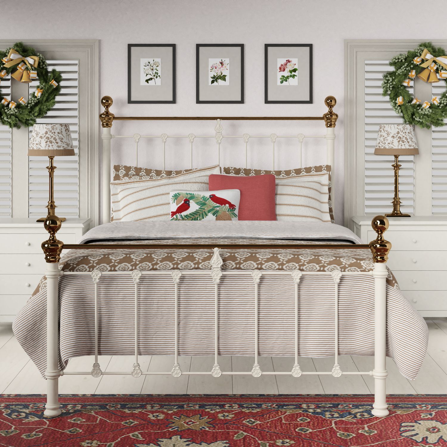 Hamilton low footend iron bed - Image 3