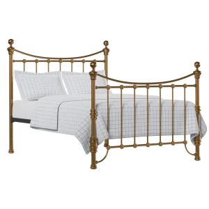 Arran brass bed with Juno mattress - Thumbnail