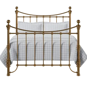 Arran brass bed with Juno mattress - Thumbnail