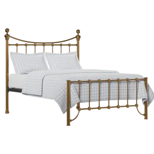 Arran Low Footend brass bed with Juno mattress - Thumbnail