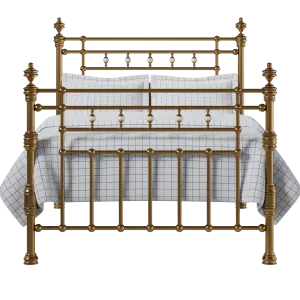 Boyne brass bed with Juno mattress - Thumbnail