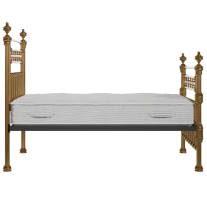 Boyne brass bed with Juno mattress - Thumbnail