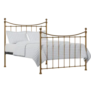 Kendal lit en laiton avec matelas - Thumbnail