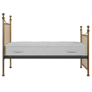 Kendal lit en laiton avec matelas - Thumbnail