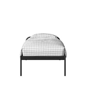 Kenton iron/metal single bed in black - Thumbnail