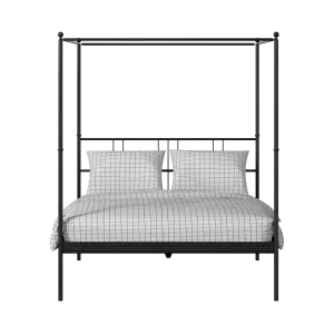 Perryn iron/metal bed in black - Thumbnail