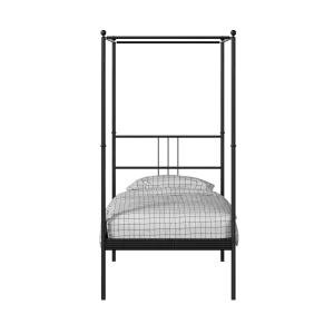 Perryn iron/metal single bed in black - Thumbnail