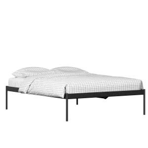 Pinner iron/metal bed in black with Juno mattress - Thumbnail