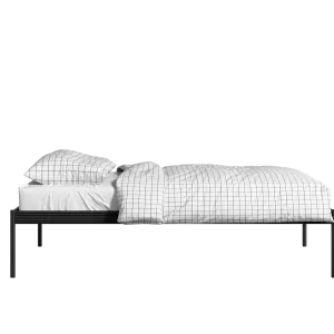 Pinner iron/metal bed in black with Juno mattress - Thumbnail