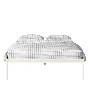 Pinner iron/metal bed in ivory - Thumbnail