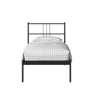Sheen iron/metal single bed in black - Thumbnail