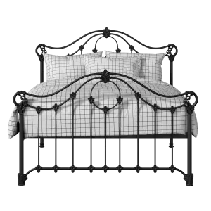 Alva iron/metal bed in black - Thumbnail