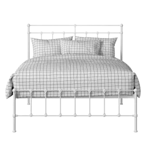 Ashley iron/metal bed in white - Thumbnail