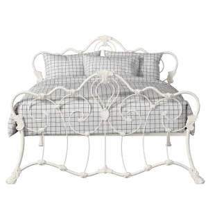 Athalone iron/metal bed in ivory - Thumbnail