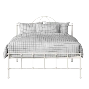 Athena iron/metal bed in ivory - Thumbnail