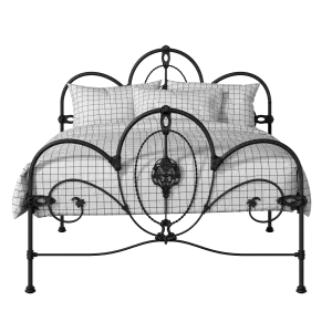 Ballina iron/metal bed in black - Thumbnail
