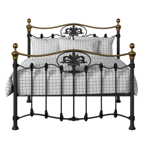 Camolin iron/metal bed in black - Thumbnail