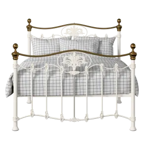 Camolin iron/metal bed in ivory - Thumbnail