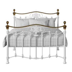 Camolin iron/metal bed in white - Thumbnail