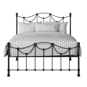 Carie Low Footend Metallbett in Schwarz - Thumbnail