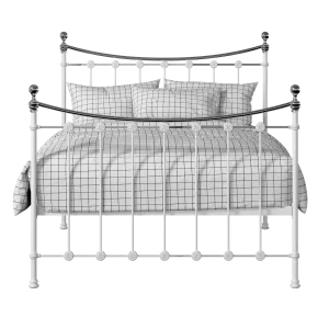 Carrick Chromo iron/metal bed in white - Thumbnail