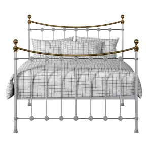 Carrick iron/metal bed in silver - Thumbnail