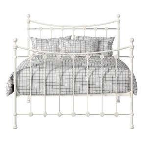 Carrick Solo iron/metal bed in ivory - Thumbnail