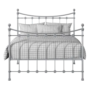 Carrick Solo iron/metal bed in silver - Thumbnail