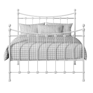 Carrick Solo iron/metal bed in white - Thumbnail