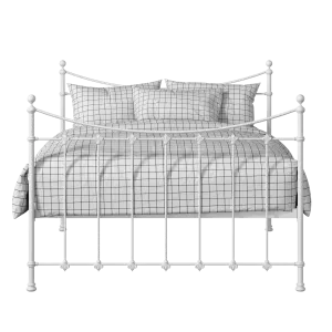 Chatsworth iron/metal bed in white - Thumbnail