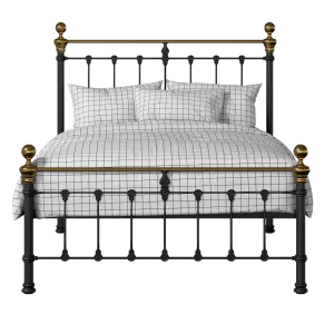 Hamilton Low Footend iron/metal bed in black - Thumbnail