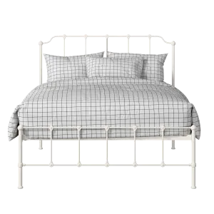 Julia iron/metal bed in ivory - Thumbnail