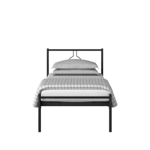 Meiji cama individual de metal en negro - Thumbnail