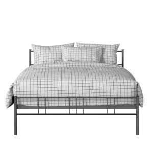 Mortlake iron/metal bed in pewter - Thumbnail