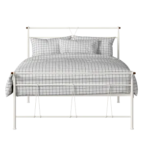 Pellini cama de metal en crema - Thumbnail