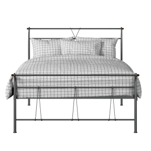 Pellini iron/metal bed in pewter - Thumbnail