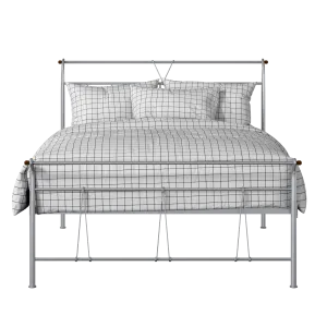 Pellini iron/metal bed in silver - Thumbnail