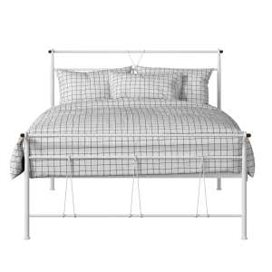 Pellini cama de metal en blanco - Thumbnail