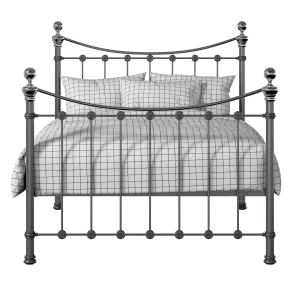 Selkirk Chromo iron/metal bed in pewter - Thumbnail