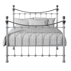 Selkirk Chromo iron/metal bed in silver - Thumbnail