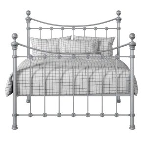 Selkirk Solo iron/metal bed in silver - Thumbnail